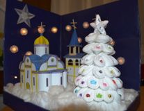 "Рождественская ночь". Роман Фролов (5-6 лет) Педагоги : Высоцкая Галина Анатольевна-воспитатель; Плотникова Ирина Викторовна- воспитатель)